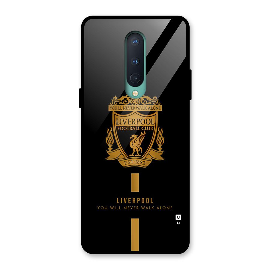 LiverPool Never Walk Alone Glass Back Case for OnePlus 8