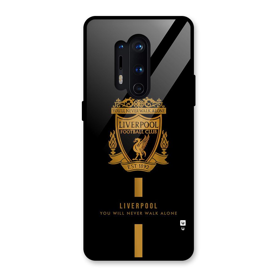 LiverPool Never Walk Alone Glass Back Case for OnePlus 8 Pro