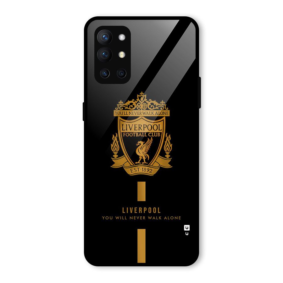 LiverPool Never Walk Alone Glass Back Case for OnePlus 9R