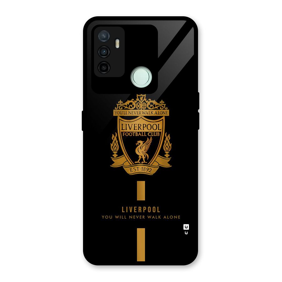 LiverPool Never Walk Alone Glass Back Case for Oppo A53