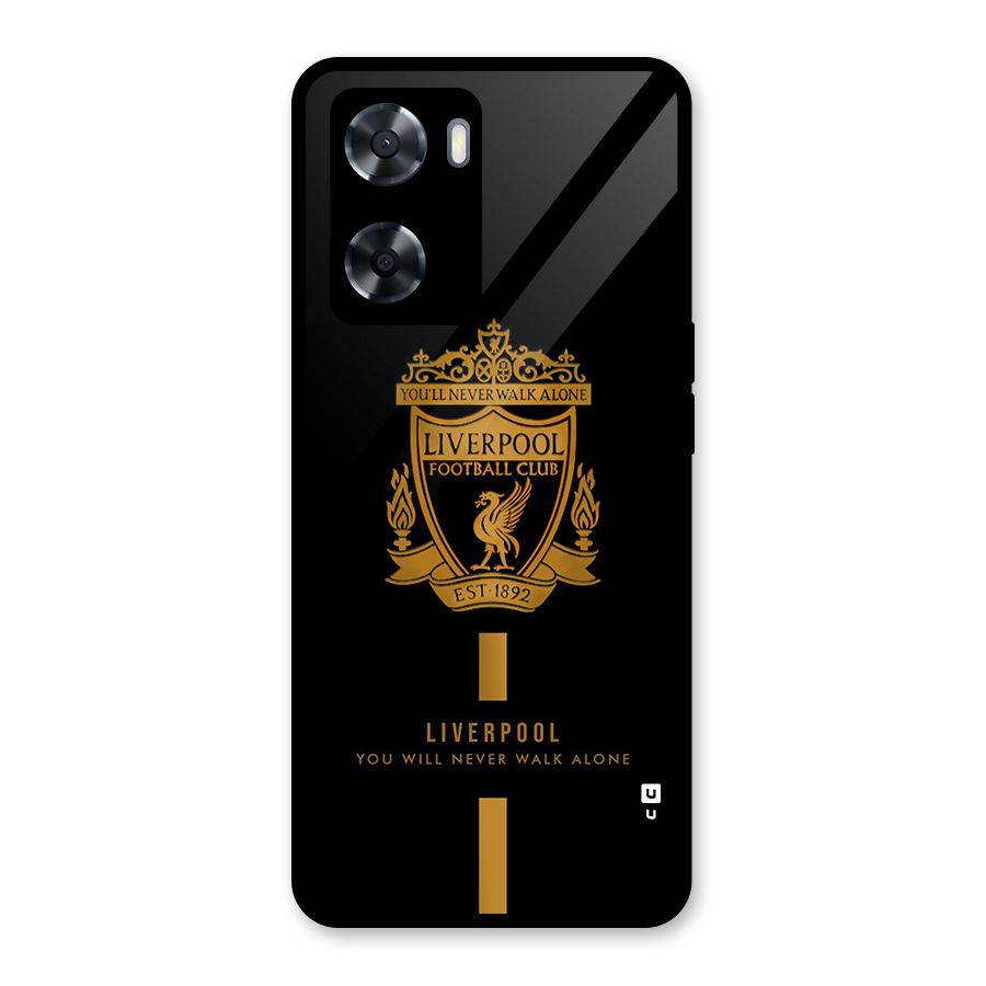 LiverPool Never Walk Alone Glass Back Case for Oppo A57 2022