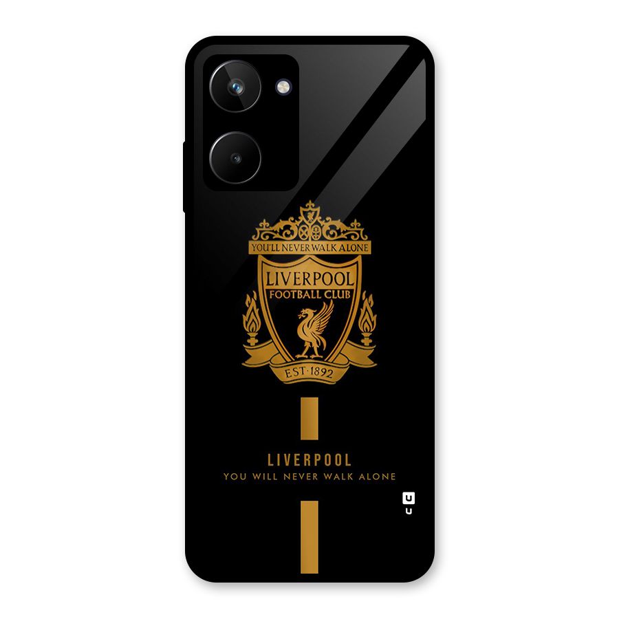 LiverPool Never Walk Alone Glass Back Case for Realme 10