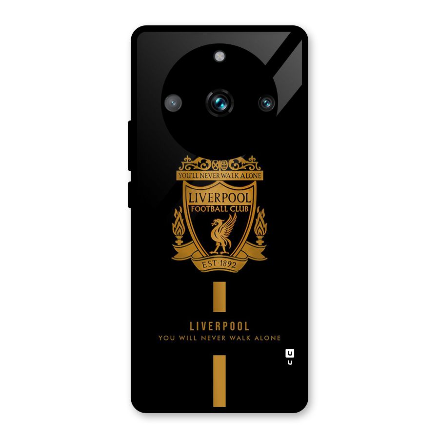 LiverPool Never Walk Alone Glass Back Case for Realme 11 Pro