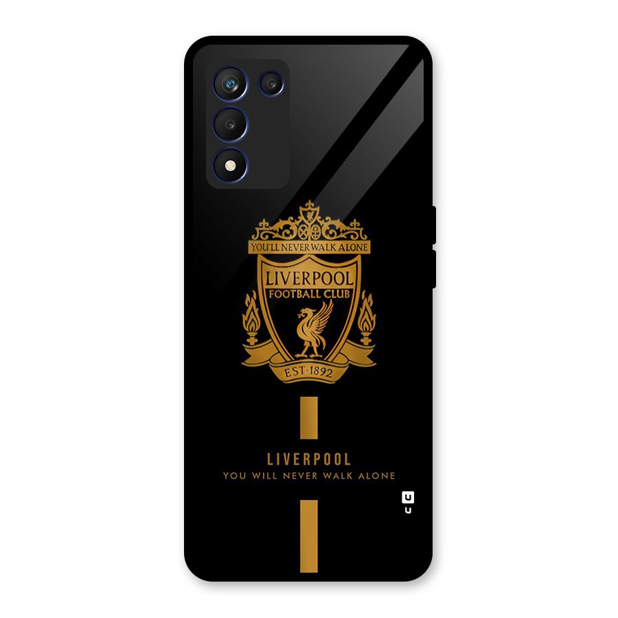 LiverPool Never Walk Alone Glass Back Case for Realme 9 5G Speed