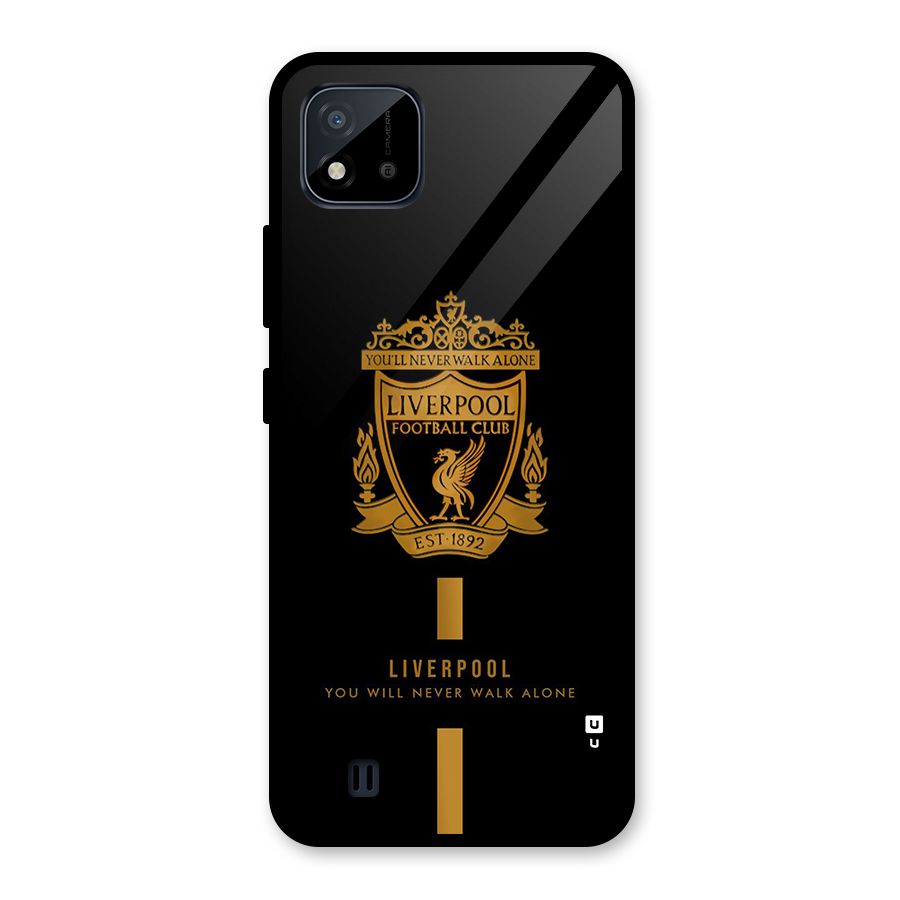 LiverPool Never Walk Alone Glass Back Case for Realme C11 2021