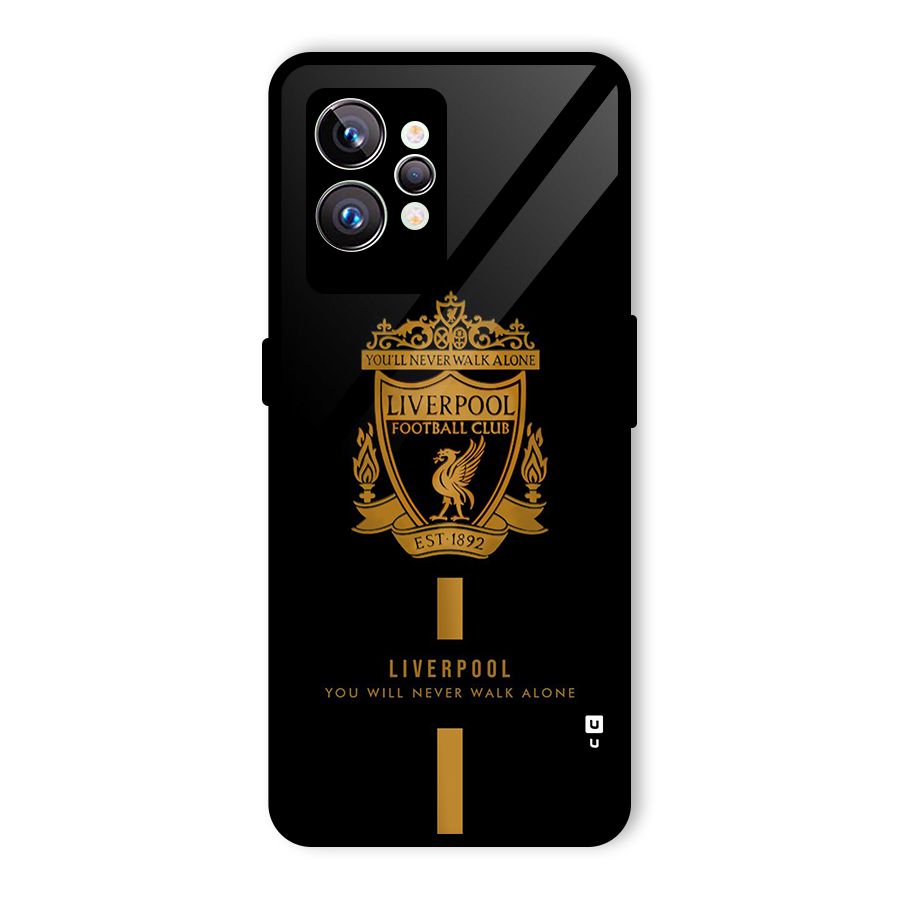 LiverPool Never Walk Alone Glass Back Case for Realme GT2 Pro
