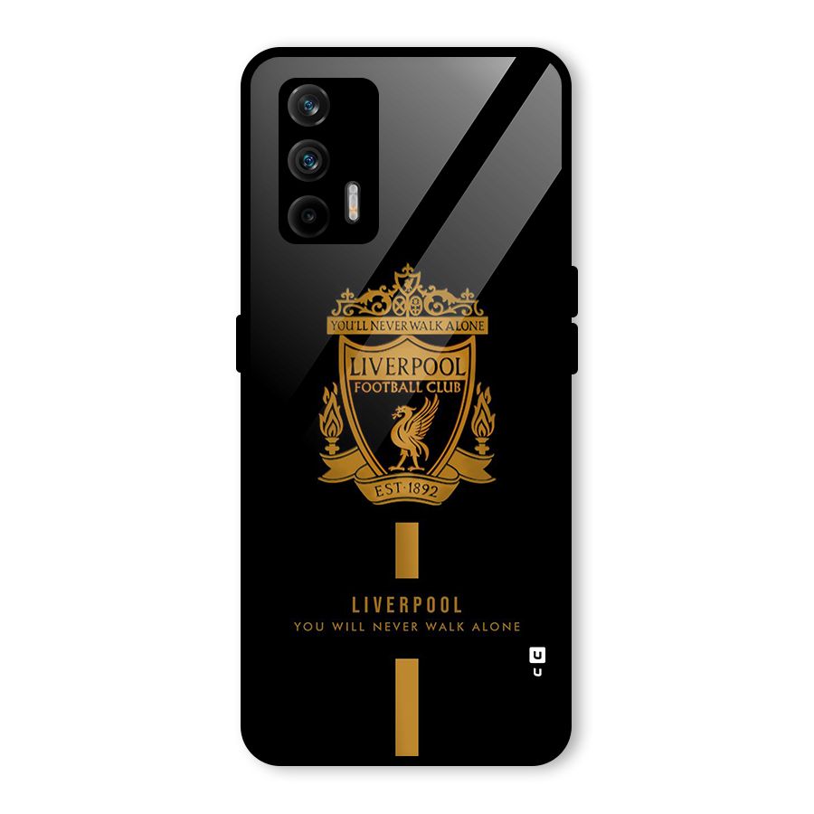 LiverPool Never Walk Alone Glass Back Case for Realme GT 5G
