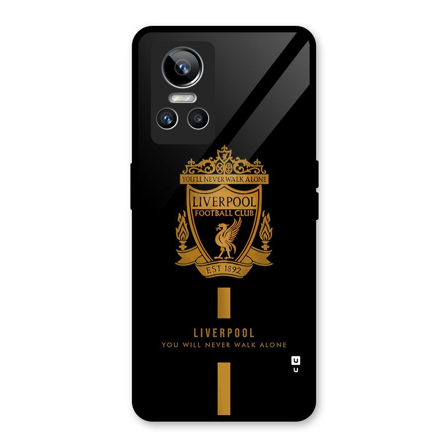LiverPool Never Walk Alone Glass Back Case for Realme GT Neo 3