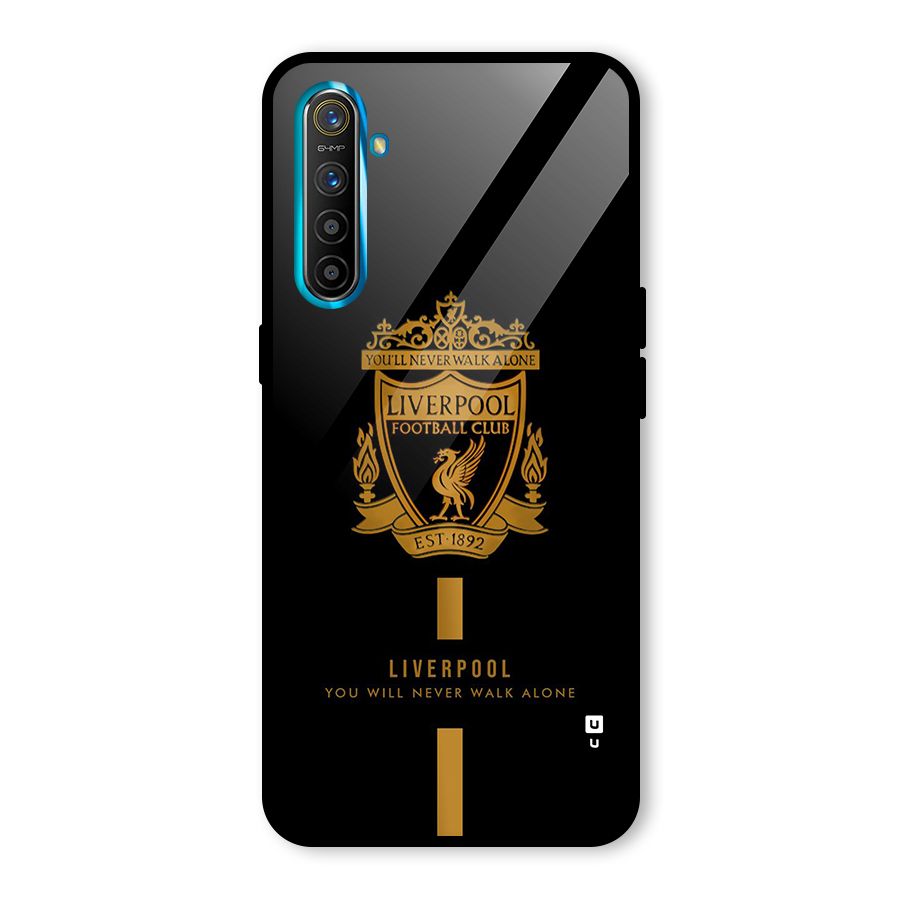 LiverPool Never Walk Alone Glass Back Case for Realme X2