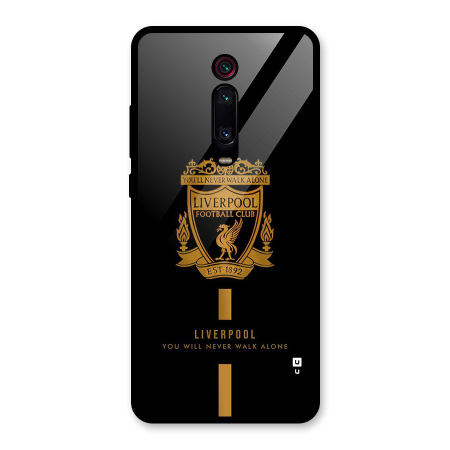 LiverPool Never Walk Alone Glass Back Case for Redmi K20 Pro