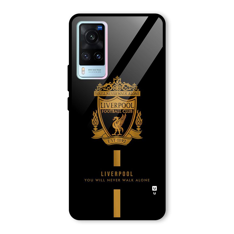 LiverPool Never Walk Alone Glass Back Case for Vivo X60