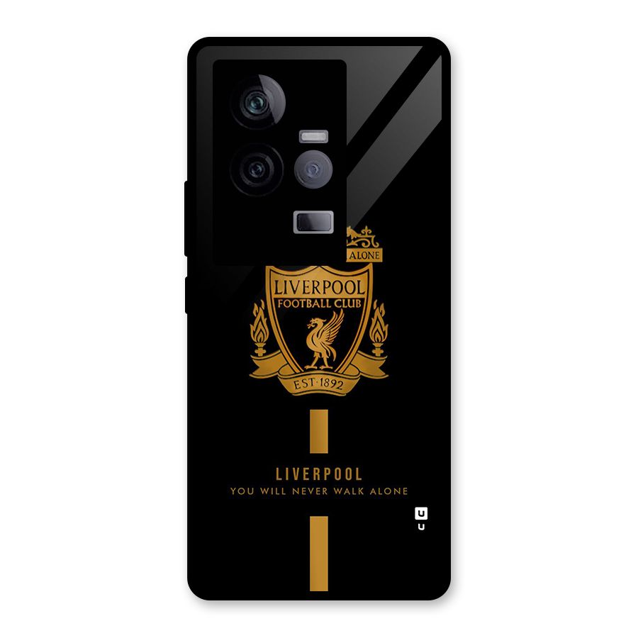 LiverPool Never Walk Alone Glass Back Case for Vivo iQOO 11 5G