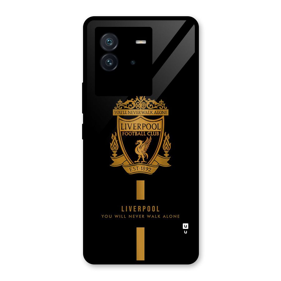 LiverPool Never Walk Alone Glass Back Case for Vivo iQOO Neo 6 5G