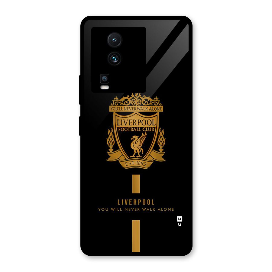LiverPool Never Walk Alone Glass Back Case for Vivo iQOO Neo 7