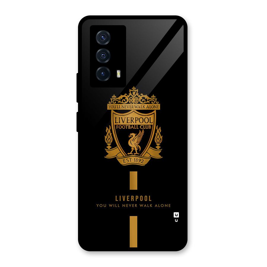 LiverPool Never Walk Alone Glass Back Case for Vivo iQOO Z5