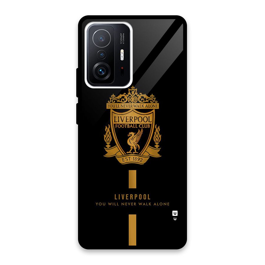 LiverPool Never Walk Alone Glass Back Case for Xiaomi 11T Pro