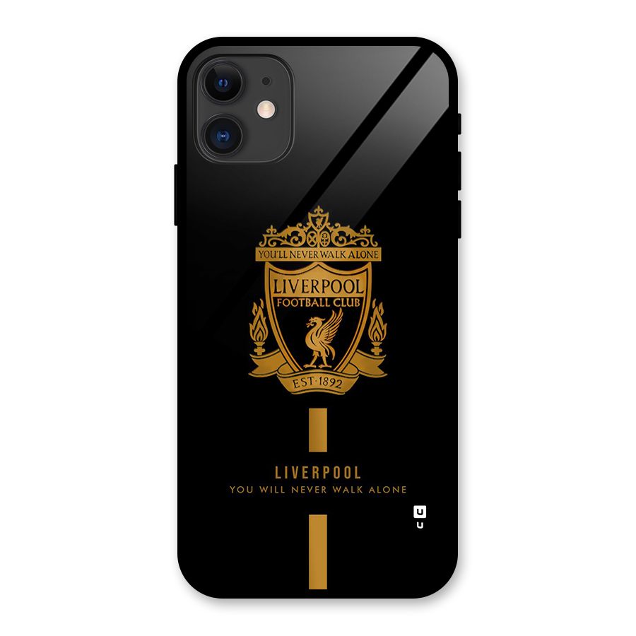 LiverPool Never Walk Alone Glass Back Case for iPhone 11
