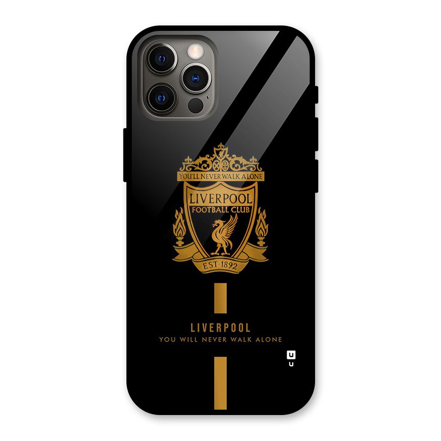 LiverPool Never Walk Alone Glass Back Case for iPhone 12 Pro