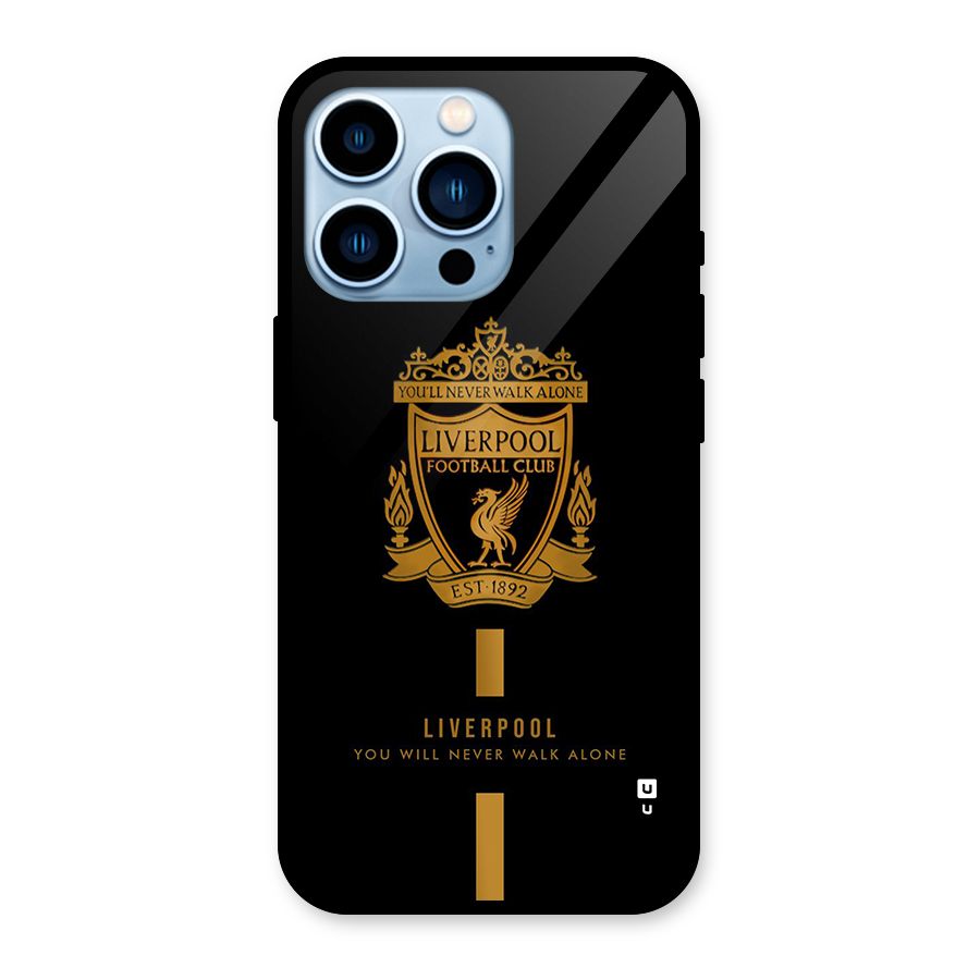 LiverPool Never Walk Alone Glass Back Case for iPhone 13 Pro