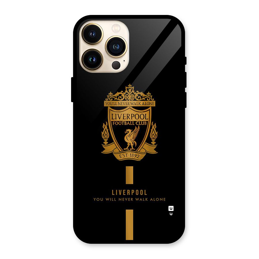 LiverPool Never Walk Alone Glass Back Case for iPhone 13 Pro Max