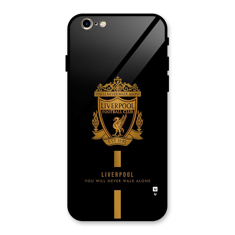LiverPool Never Walk Alone Glass Back Case for iPhone 6 6S