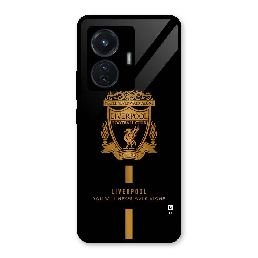 LiverPool Never Walk Alone Glass Back Case for iQOO Z6 44W