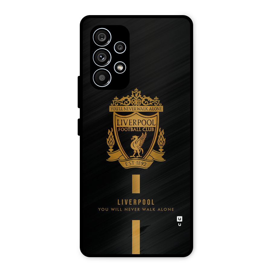 LiverPool Never Walk Alone Metal Back Case for Galaxy A53 5G