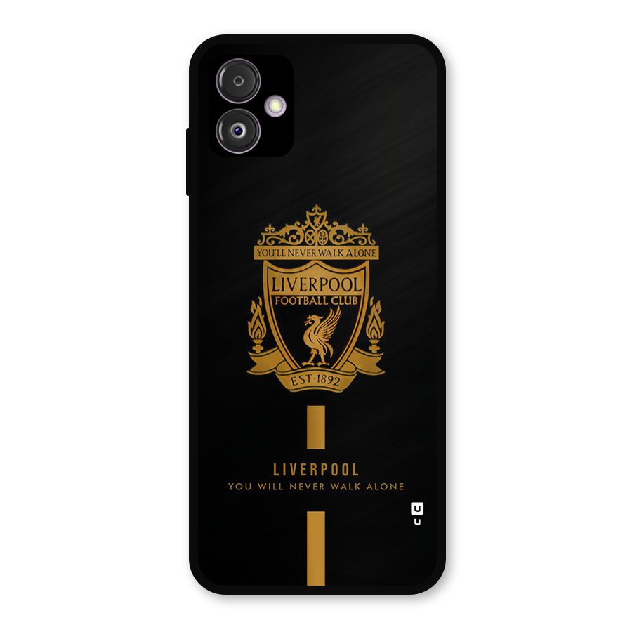 LiverPool Never Walk Alone Metal Back Case for Galaxy F14