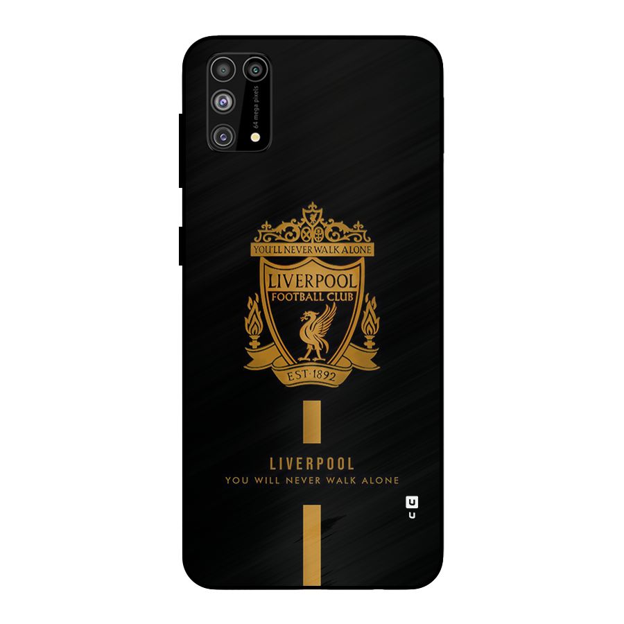 LiverPool Never Walk Alone Metal Back Case for Galaxy M31