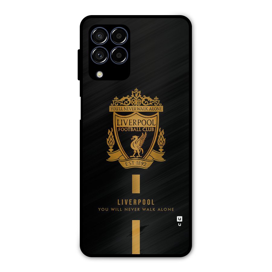 LiverPool Never Walk Alone Metal Back Case for Galaxy M53 5G