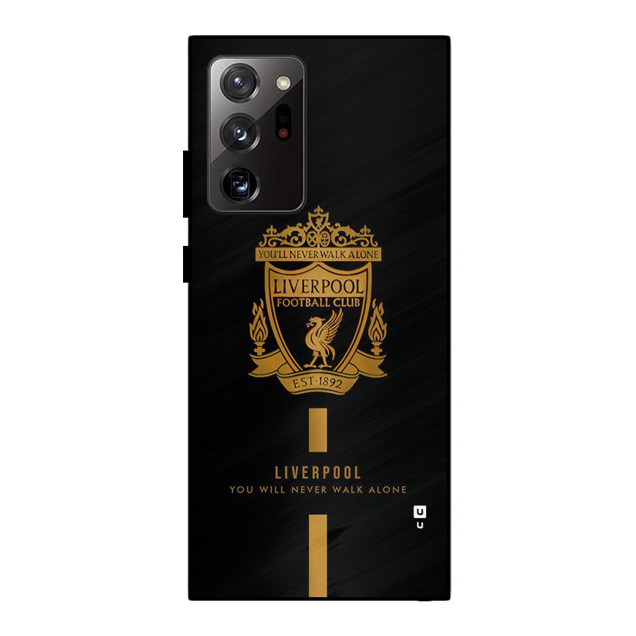 LiverPool Never Walk Alone Metal Back Case for Galaxy Note 20 Ultra