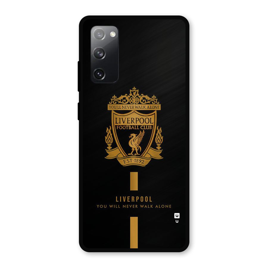 LiverPool Never Walk Alone Metal Back Case for Galaxy S20 FE 5G