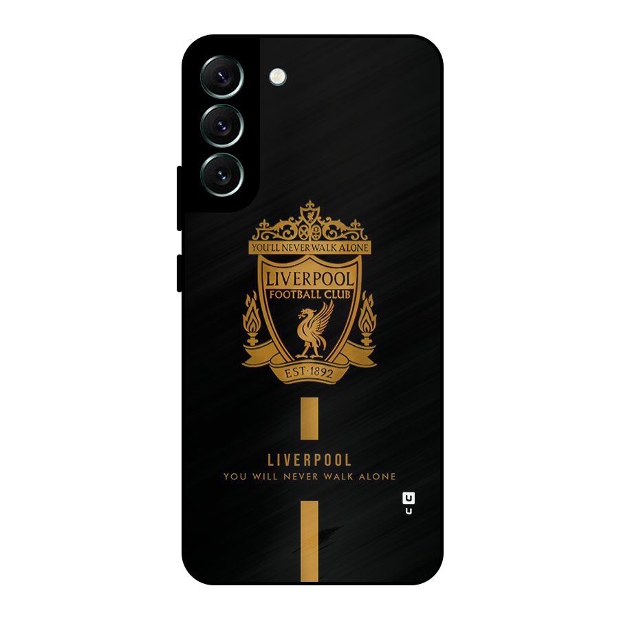 LiverPool Never Walk Alone Metal Back Case for Galaxy S22 Plus 5G