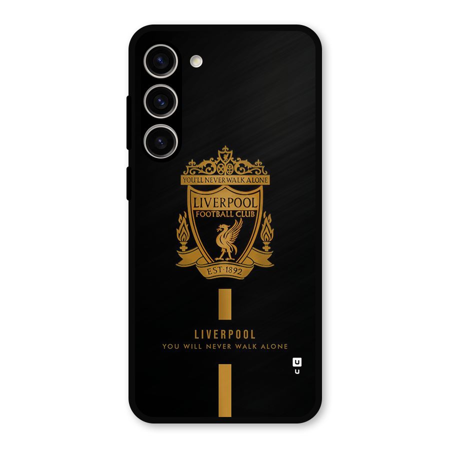 LiverPool Never Walk Alone Metal Back Case for Galaxy S23 Plus