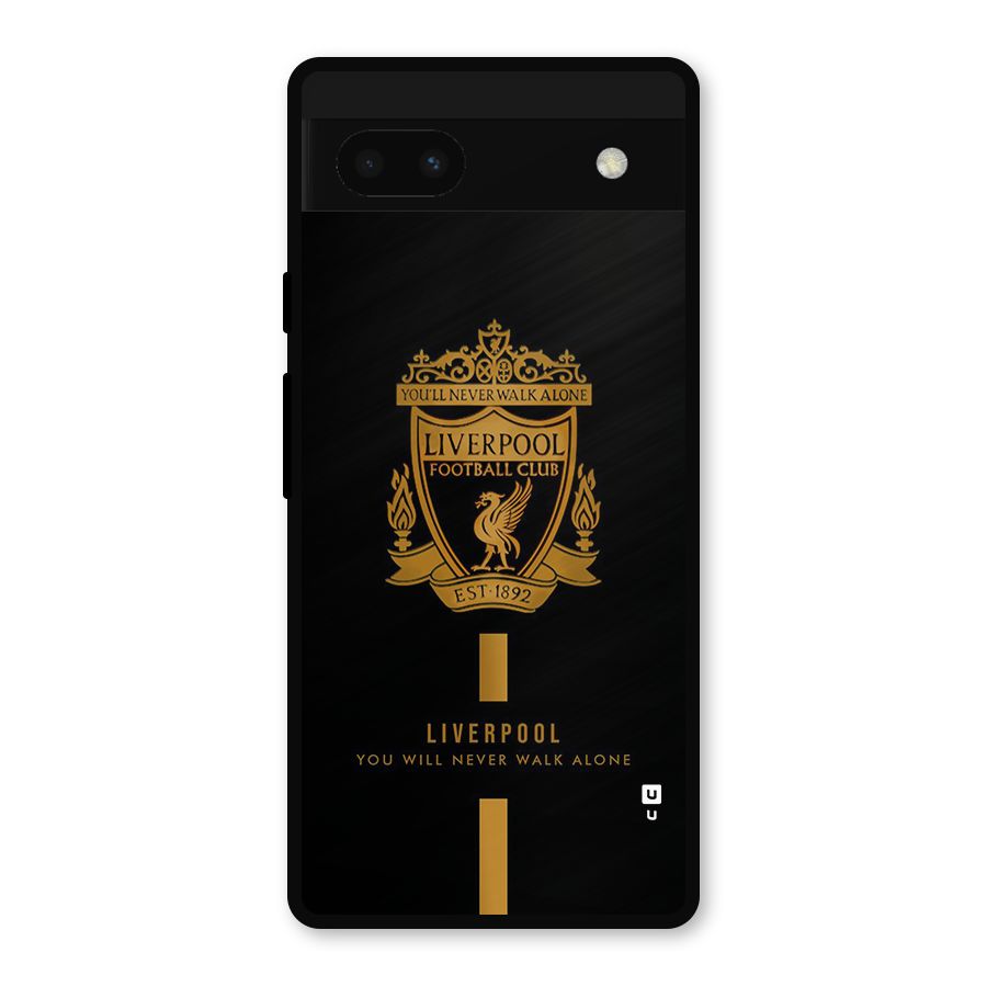 LiverPool Never Walk Alone Metal Back Case for Google Pixel 6a