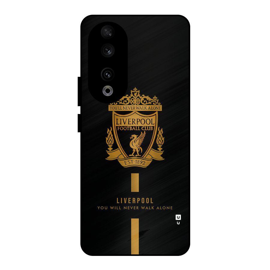 LiverPool Never Walk Alone Metal Back Case for Honor 90