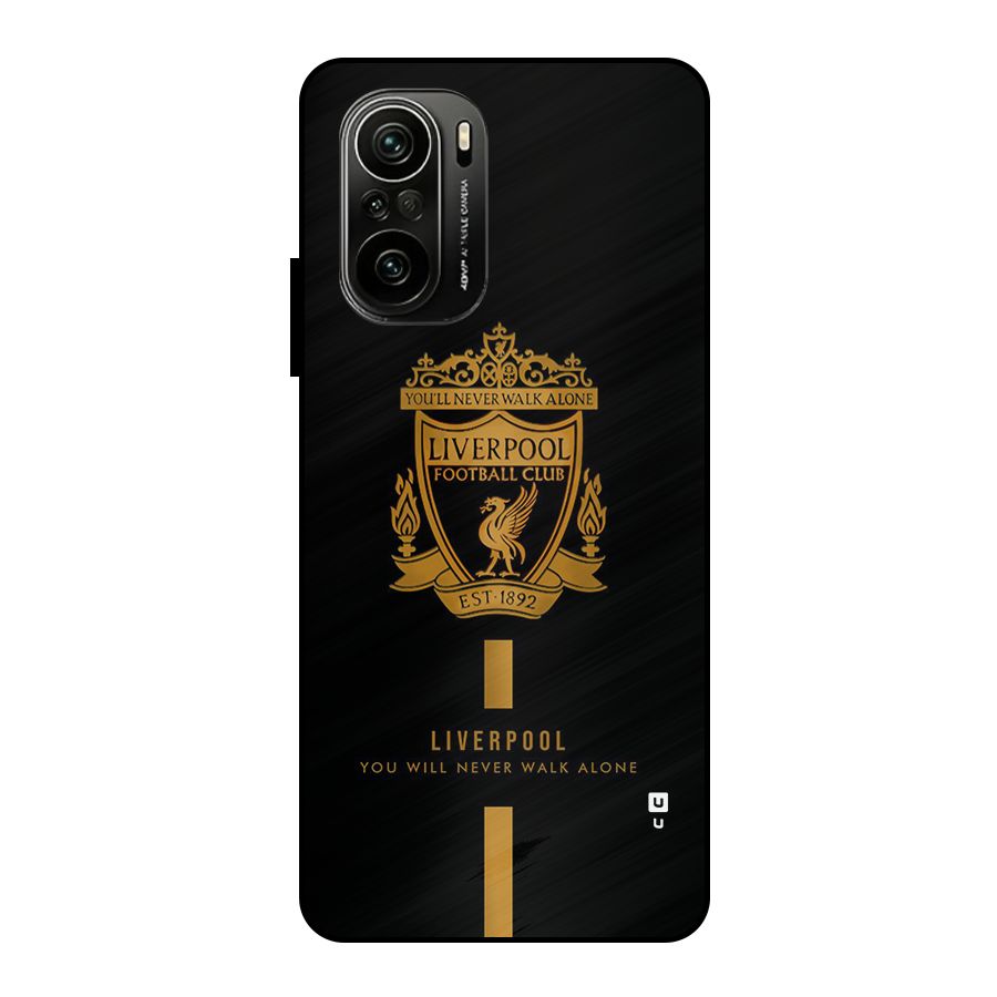 LiverPool Never Walk Alone Metal Back Case for Mi 11X Pro