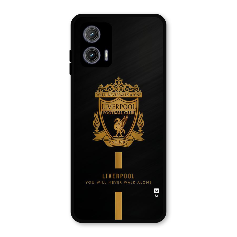 LiverPool Never Walk Alone Metal Back Case for Moto G73