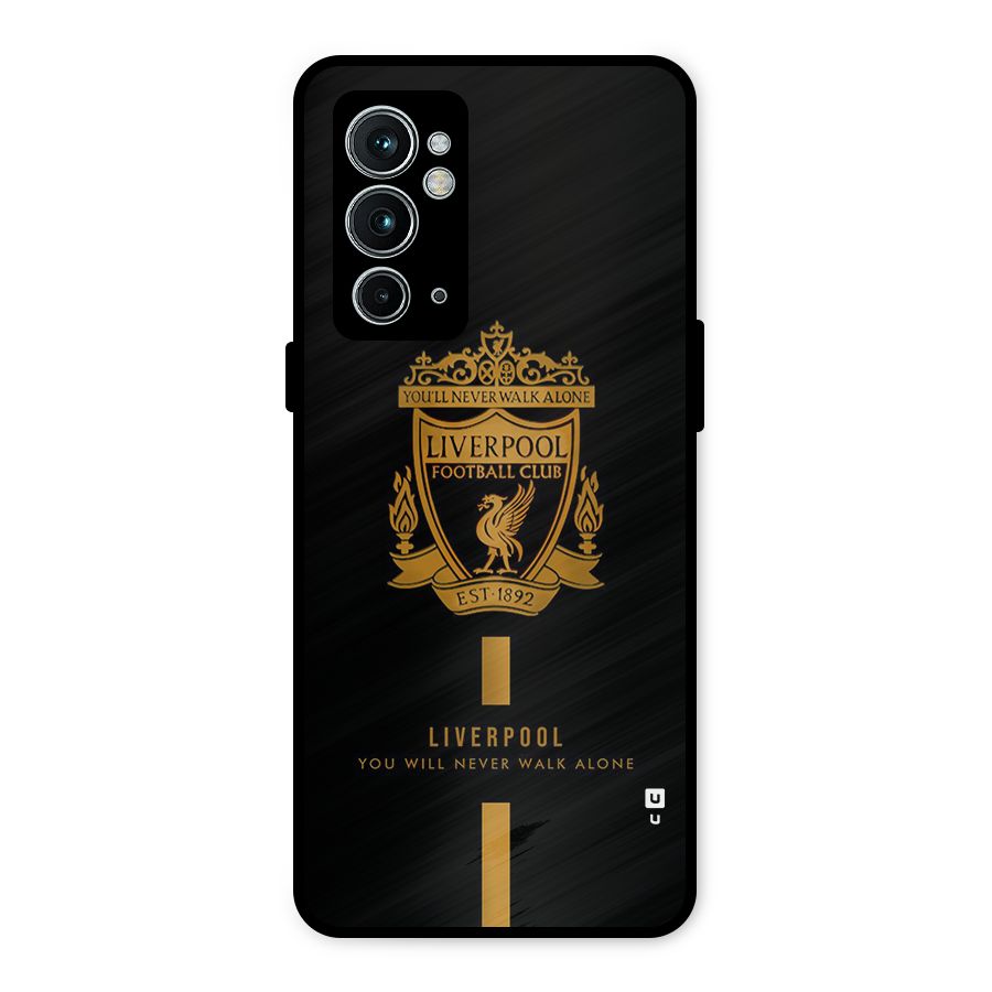 LiverPool Never Walk Alone Metal Back Case for OnePlus 9RT 5G