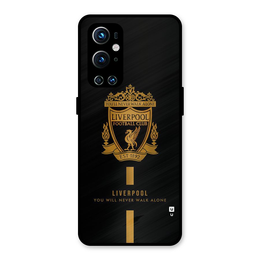 LiverPool Never Walk Alone Metal Back Case for OnePlus 9 Pro