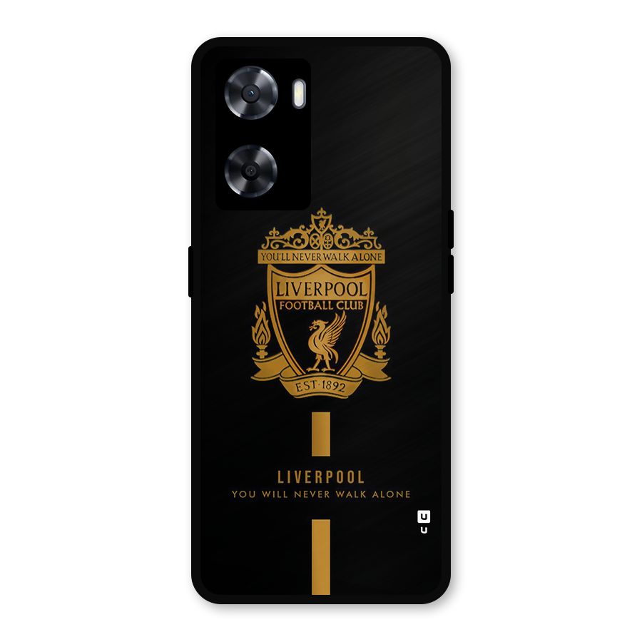 LiverPool Never Walk Alone Metal Back Case for OnePlus Nord N20 SE