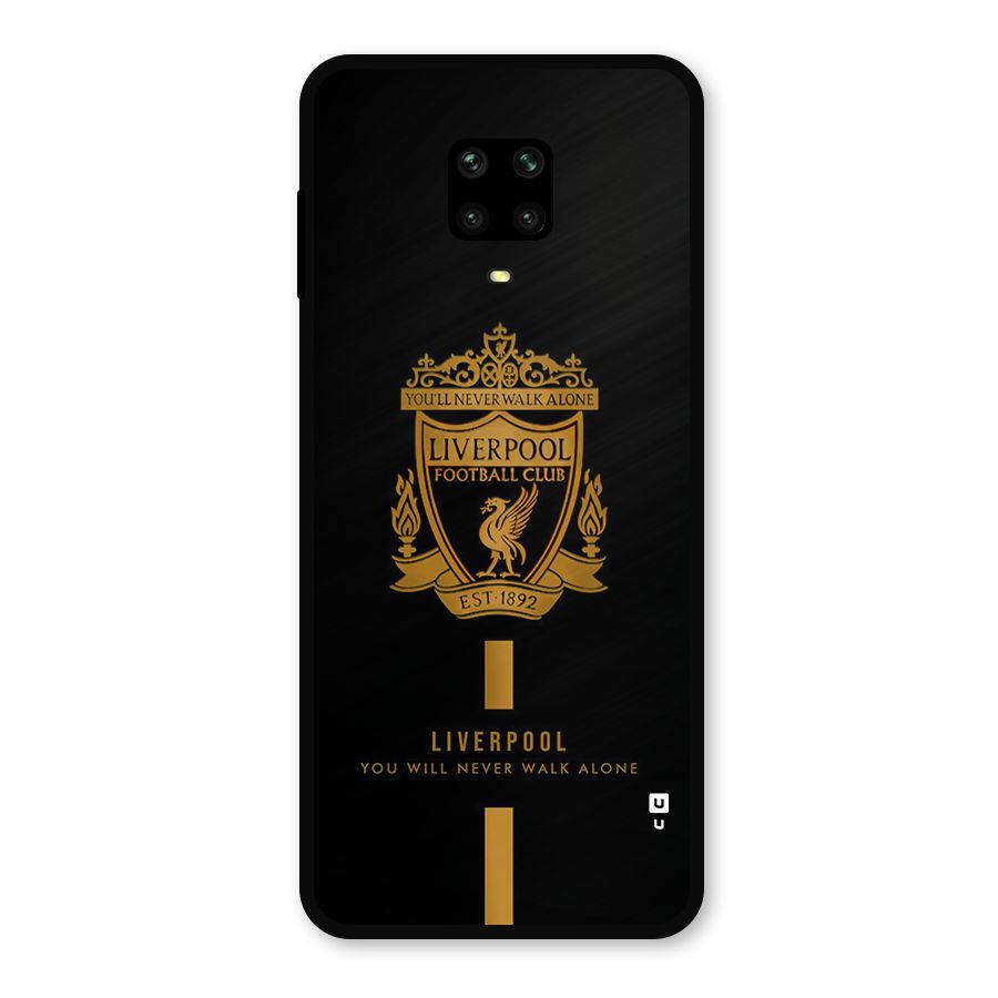 LiverPool Never Walk Alone Metal Back Case for Poco M2