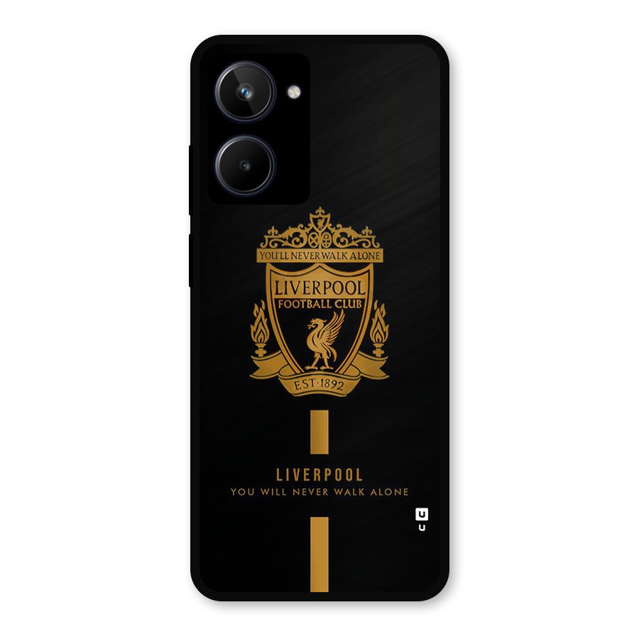 LiverPool Never Walk Alone Metal Back Case for Realme 10