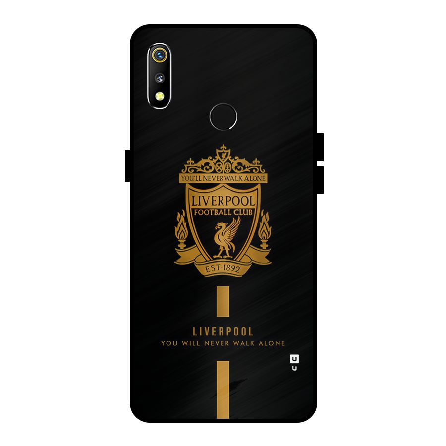 LiverPool Never Walk Alone Metal Back Case for Realme 3i