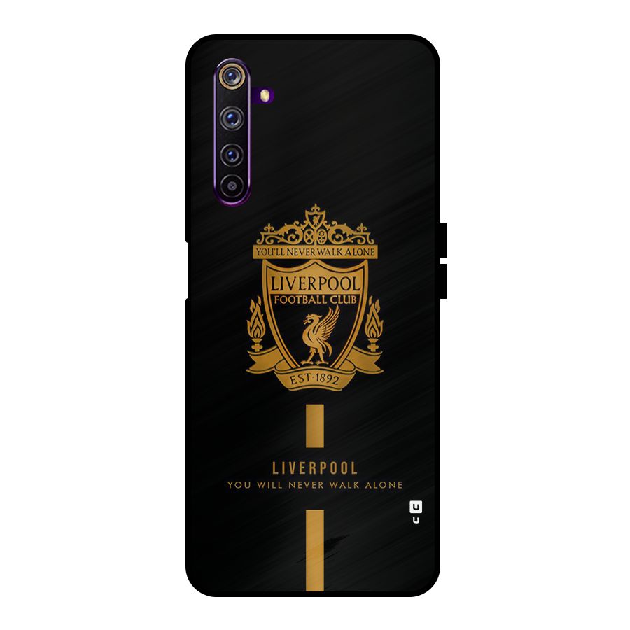 LiverPool Never Walk Alone Metal Back Case for Realme 6 Pro