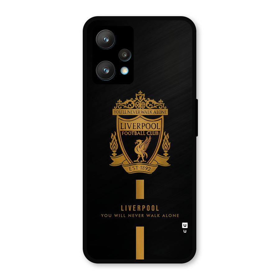 LiverPool Never Walk Alone Metal Back Case for Realme 9
