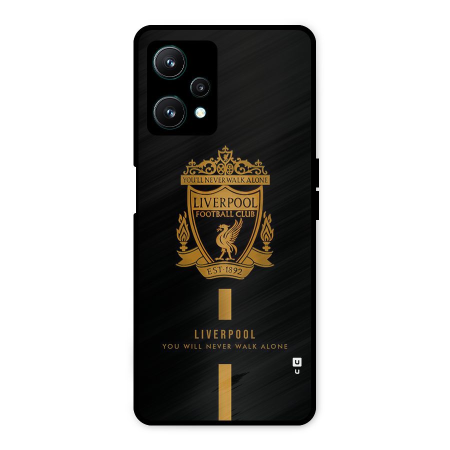 LiverPool Never Walk Alone Metal Back Case for Realme 9 Pro 5G