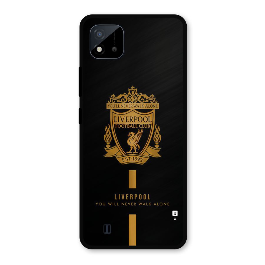 LiverPool Never Walk Alone Metal Back Case for Realme C11 2021