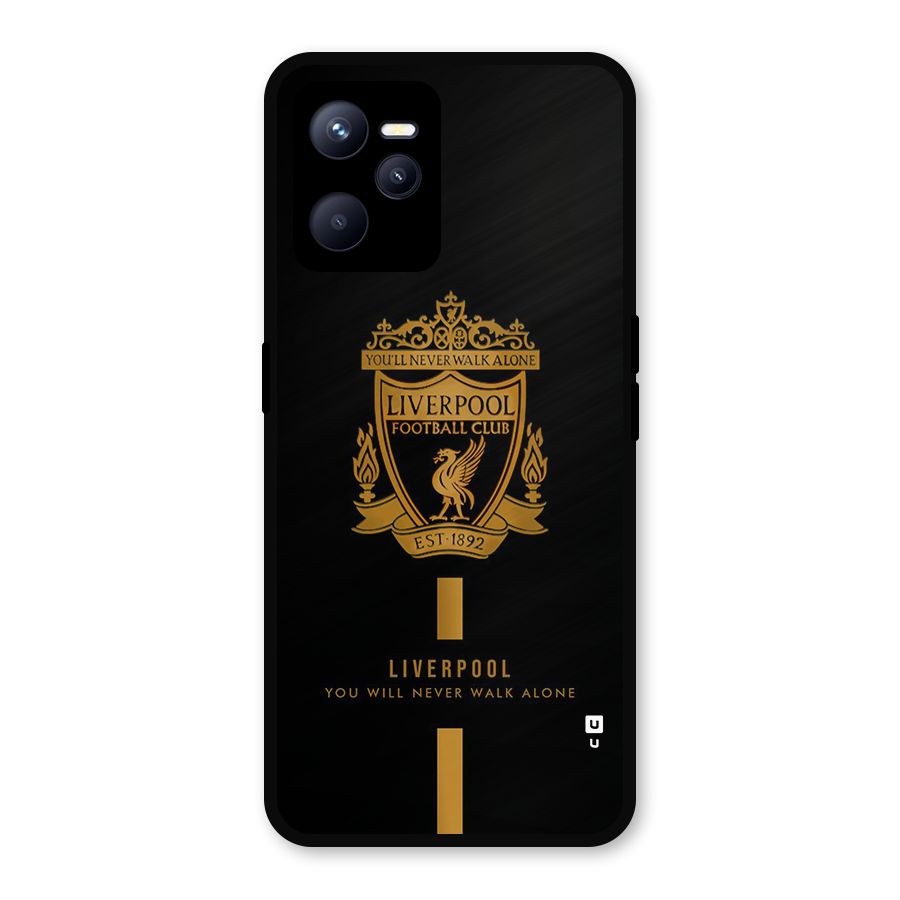 LiverPool Never Walk Alone Metal Back Case for Realme C35