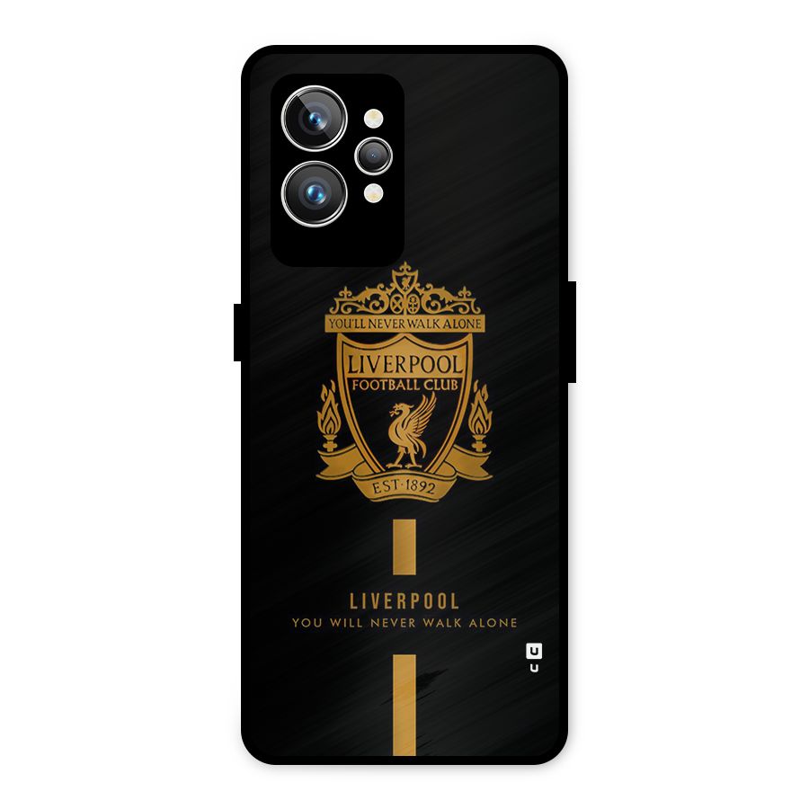 LiverPool Never Walk Alone Metal Back Case for Realme GT2 Pro